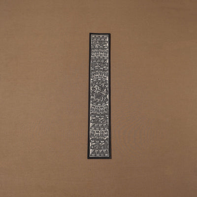 Handpainted madhubani painting by hira devi (22 x 3 in) 103