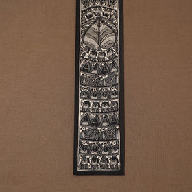 Handpainted madhubani painting by hira devi (22 x 3 in) 104