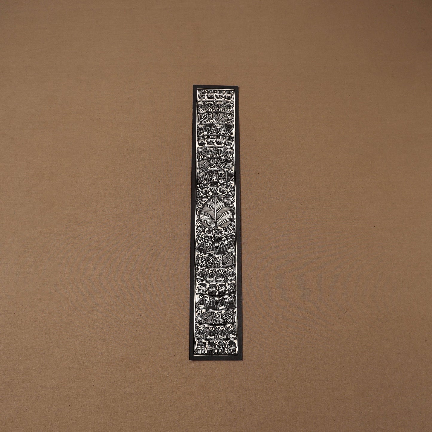 Handpainted madhubani painting by hira devi (22 x 3 in) 104