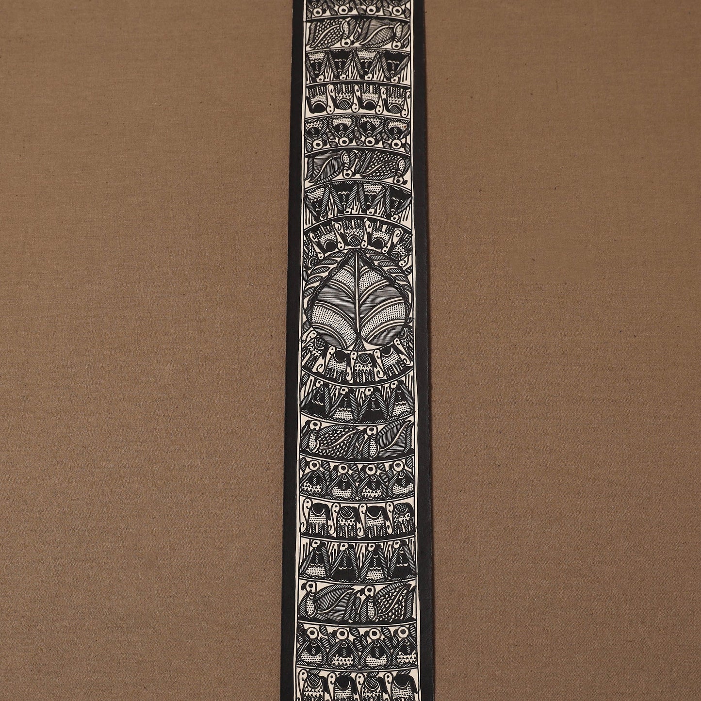 Handpainted madhubani painting by hira devi (22 x 3 in) 104