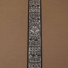 Handpainted madhubani painting by hira devi (22 x 3 in) 104