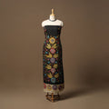 Handpainted srikalahasti bangalore silk pen kalamkari