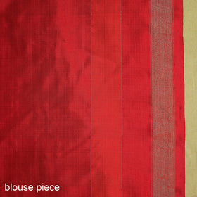 Black - handspun handloom tussar silk pochampally ikat