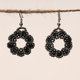 Buy Hapur Beadwork Earrings by Aagaz Online at iTokri.com