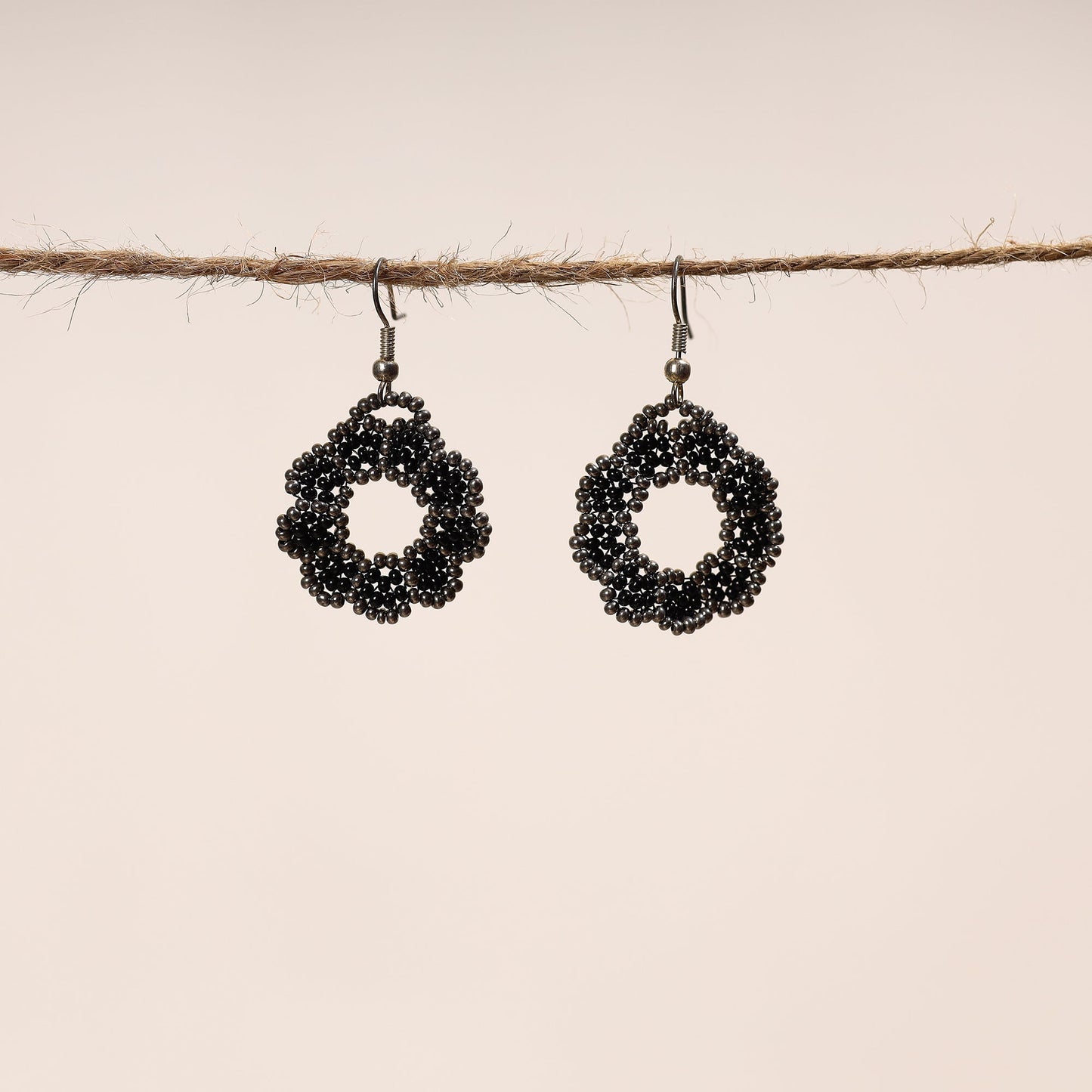 Buy Hapur Beadwork Earrings by Aagaz Online at iTokri.com