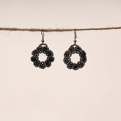 Buy Hapur Beadwork Earrings by Aagaz Online at iTokri.com