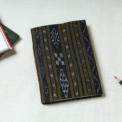  Ikat Fabric Cover Handmade Paper Notebook 