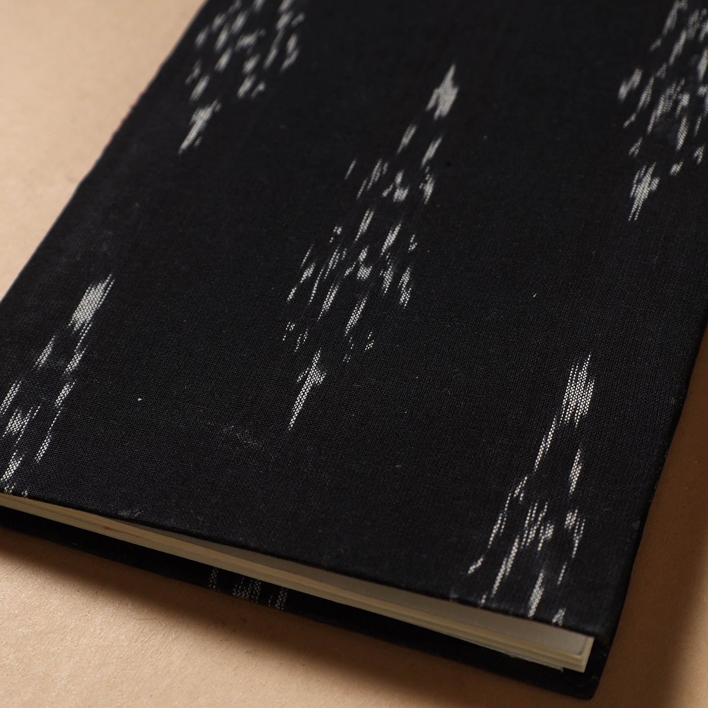 Ikat Fabric Cover Handmade Paper Notebook 