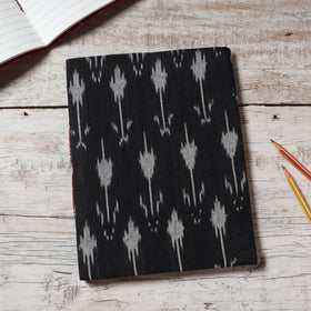  Ikat Fabric Cover Handmade Paper Notebook 