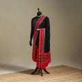 Black - ikat handloom cotton sambalpuri dupatta 24