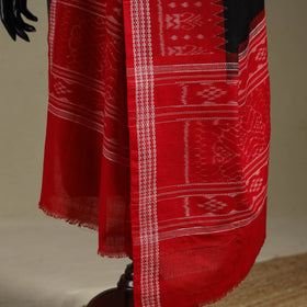 Black - ikat handloom cotton sambalpuri dupatta 42