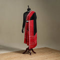 Black - ikat handloom cotton sambalpuri dupatta 42