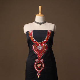Ilkal kasuti embroidery khun silk 2pc unstitched dress