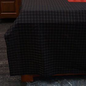 Jacquard with bagh patch cotton bedsheet set 04