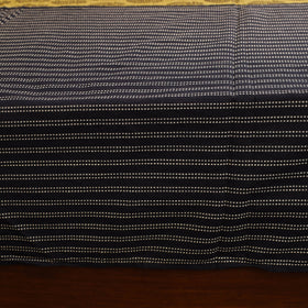 Black - jacquard with bagh patch cotton bedsheet set 12