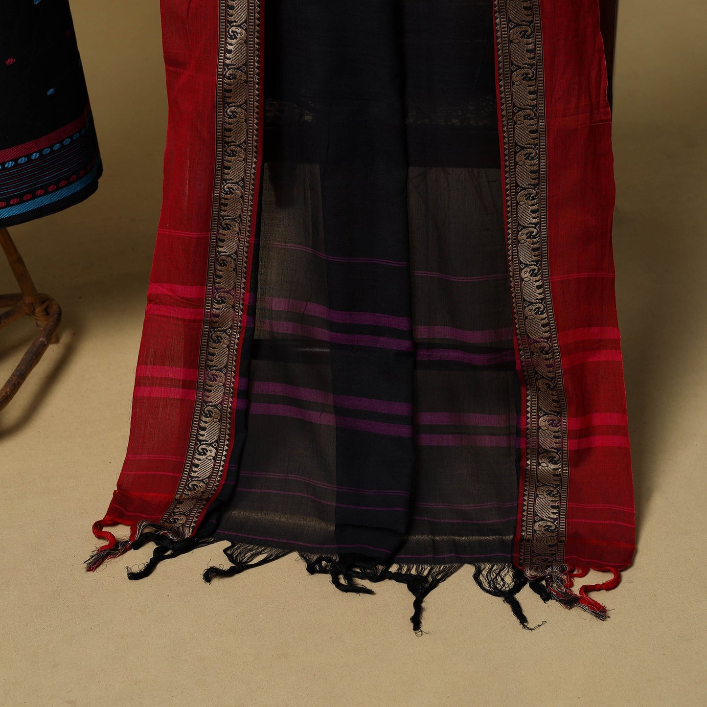 Jacquard cotton 2pc unstitched dress material