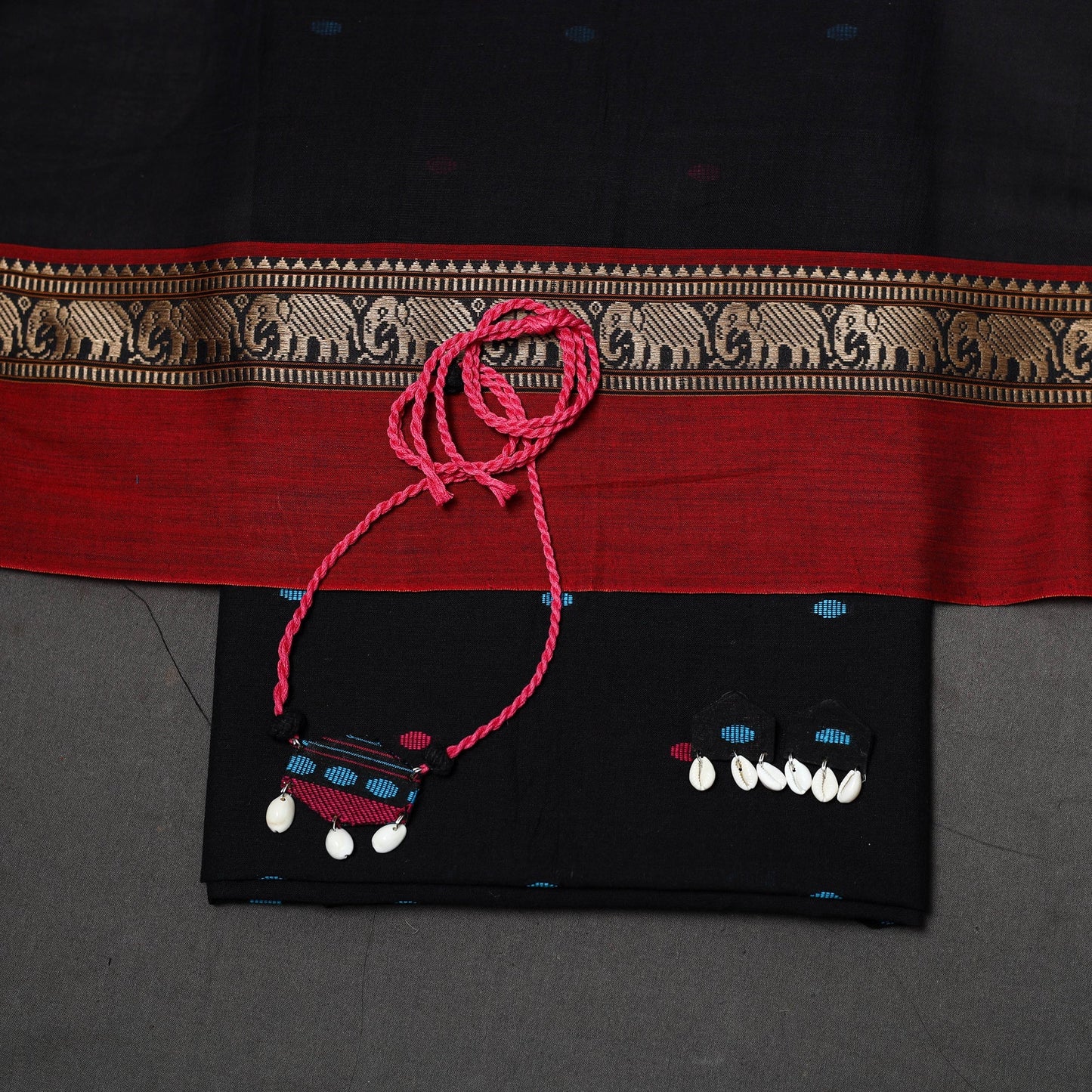 Jacquard cotton 2pc unstitched dress material