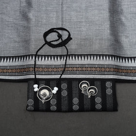 Jacquard cotton 2pc unstitched dress material