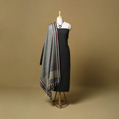 Jacquard cotton 2pc unstitched dress material