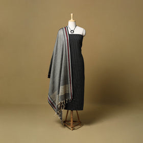 Jacquard cotton 2pc unstitched dress material