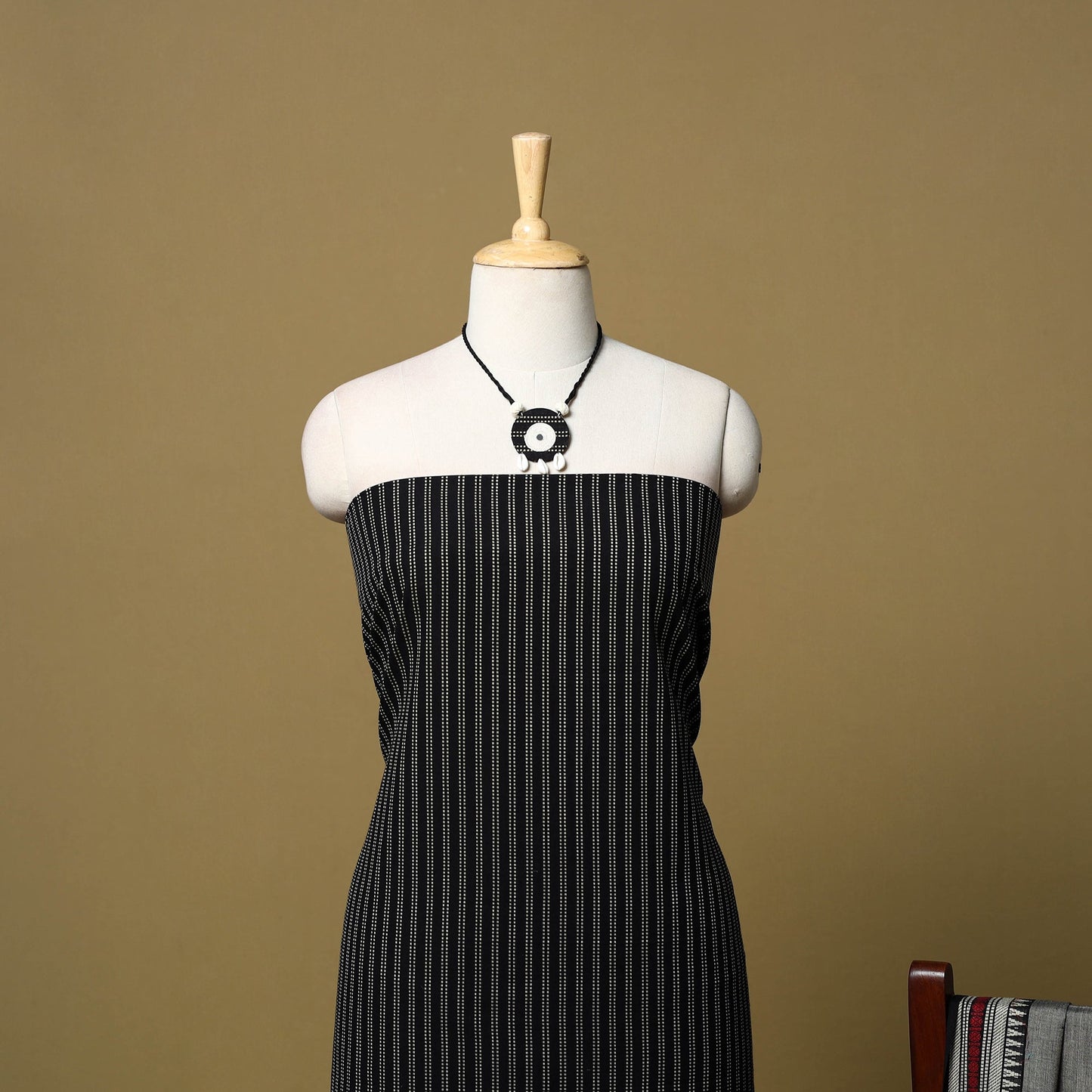 Jacquard cotton 2pc unstitched dress material