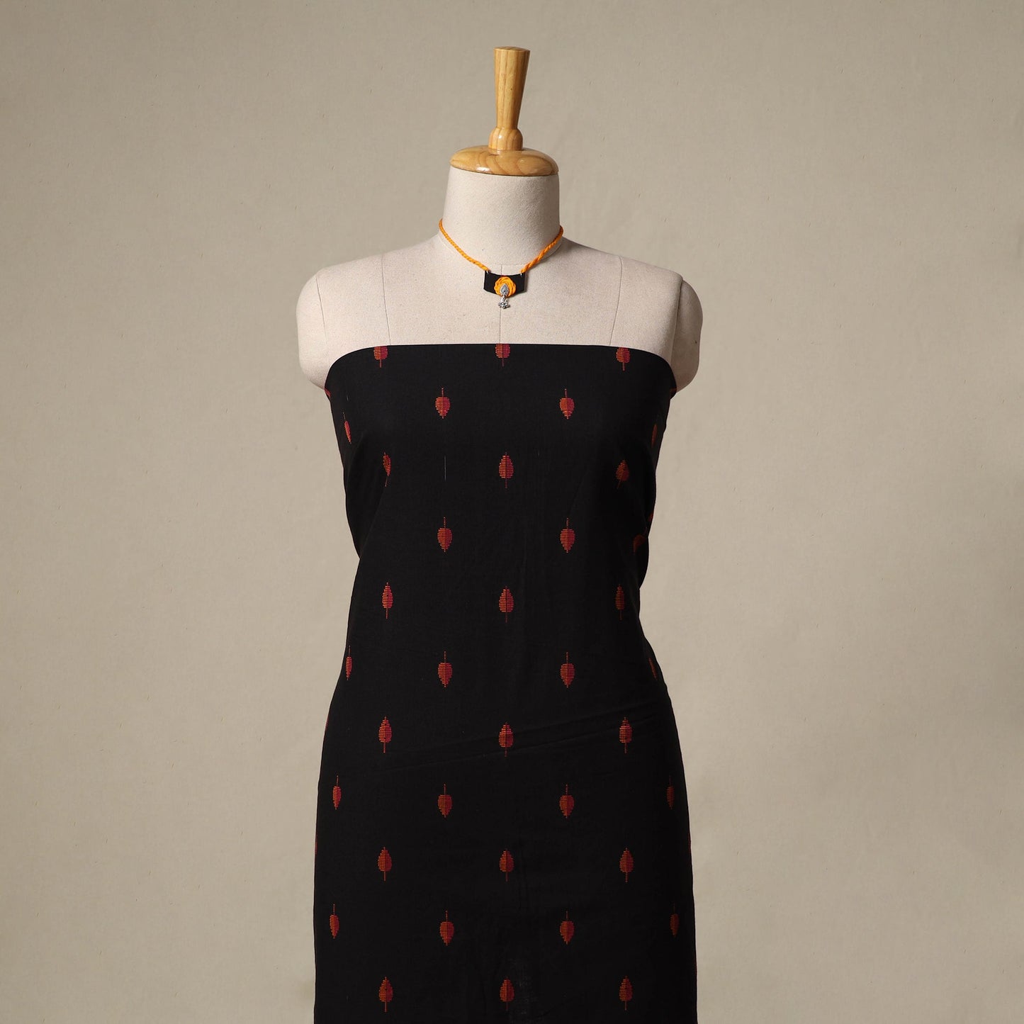 Jacquard cotton 2pc unstitched dress material