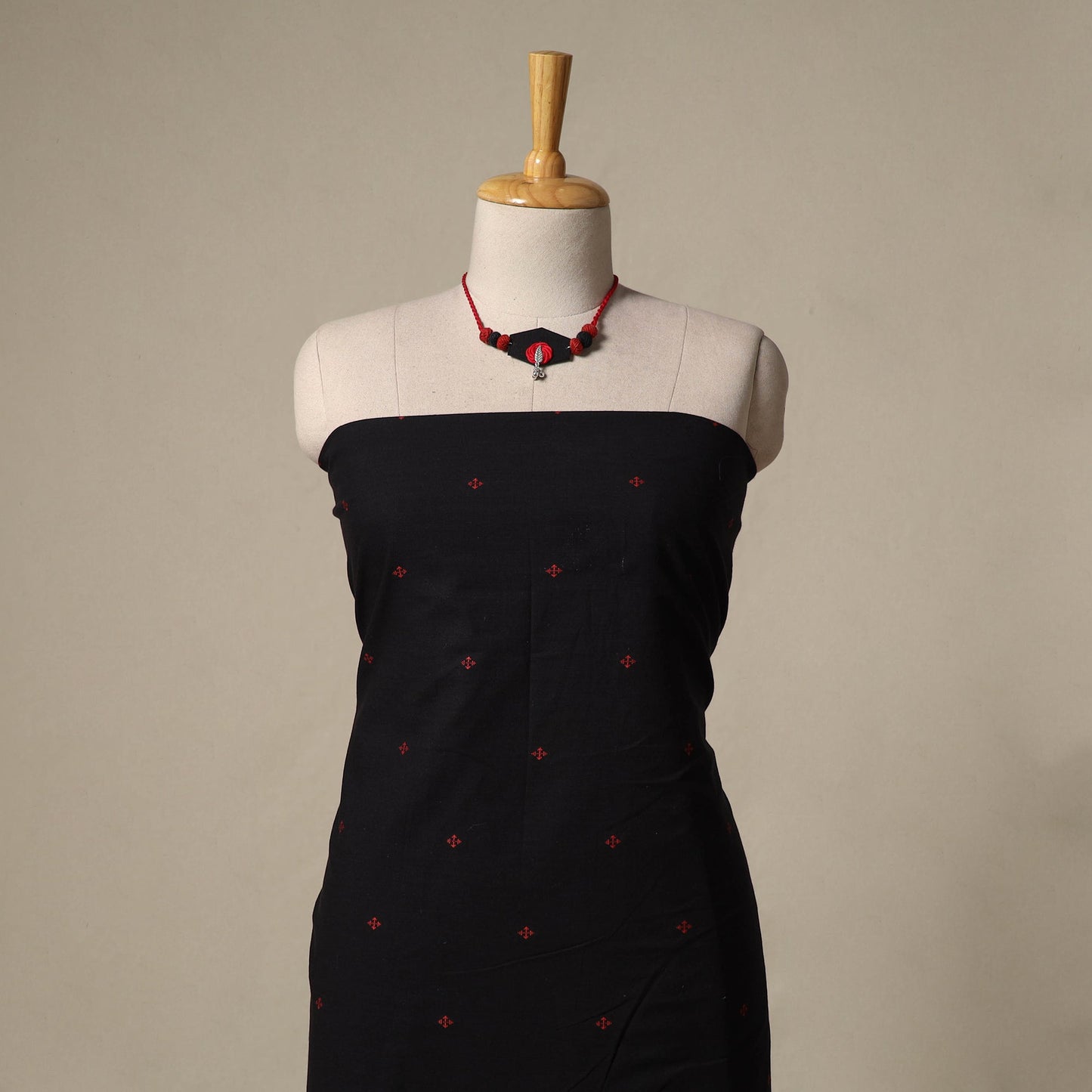 Jacquard cotton 2pc unstitched dress material