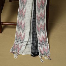Jacquard cotton 3pc unstitched dress material 129