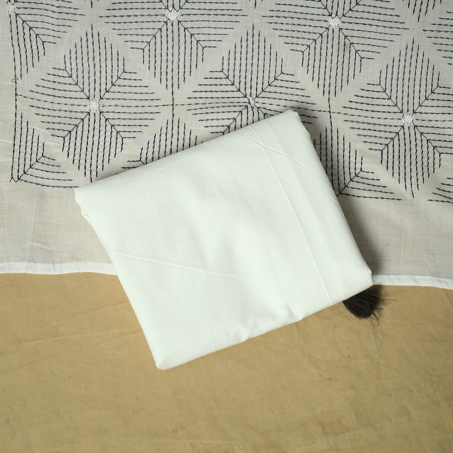 Jacquard cotton 3pc unstitched dress material 81