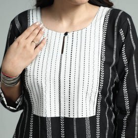jacquard kurta