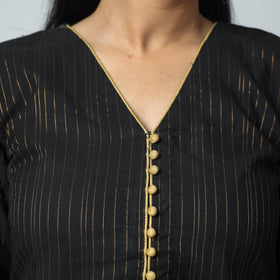  Jacquard Cotton Long Kurta for Women