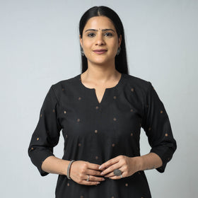 Buy Jacquard Cotton Long Kurta Online l iTokri.com