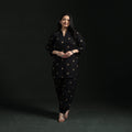 Jacquard cotton co-ord set for women 07 - handcrafted