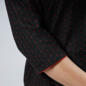  Jacquard Cotton Straight Kurta for Women