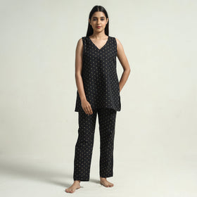 jacquard night suit