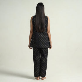 jacquard night suit