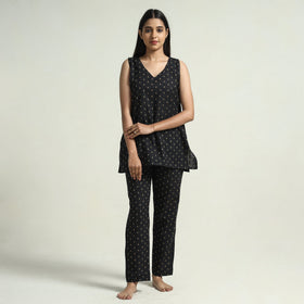 jacquard night suit