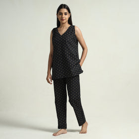 jacquard night suit