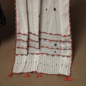 Jacquard weave cotton 2pc unstitched dress material