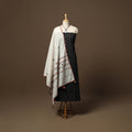 Jacquard weave cotton 2pc unstitched dress material
