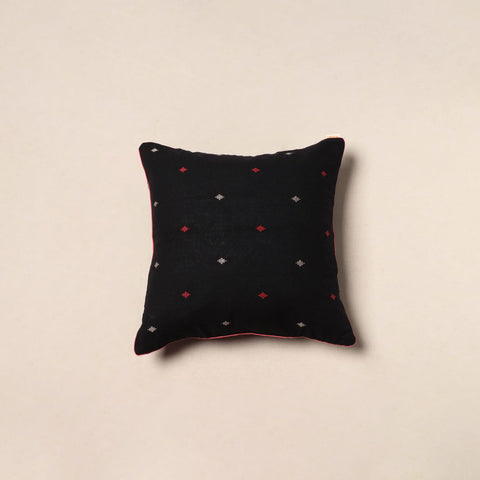 Jacquard weave cotton cushion cover 44 - handcrafted