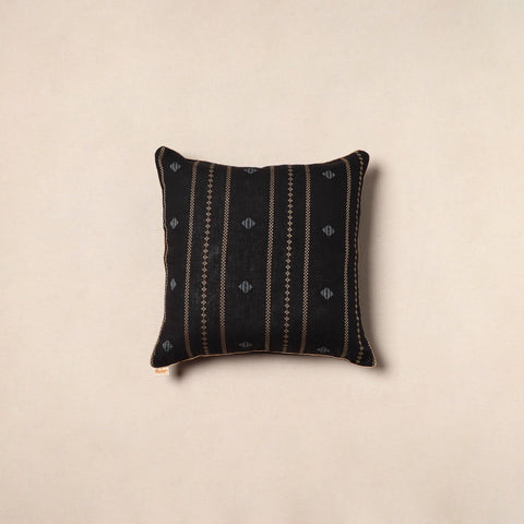 Jacquard weave cotton cushion cover 51 - handcrafted