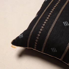 Jacquard weave cotton cushion cover 51 - handcrafted