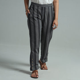  Jacquard Weave Cotton Elasticated Pant 11 Online at iTokri.com