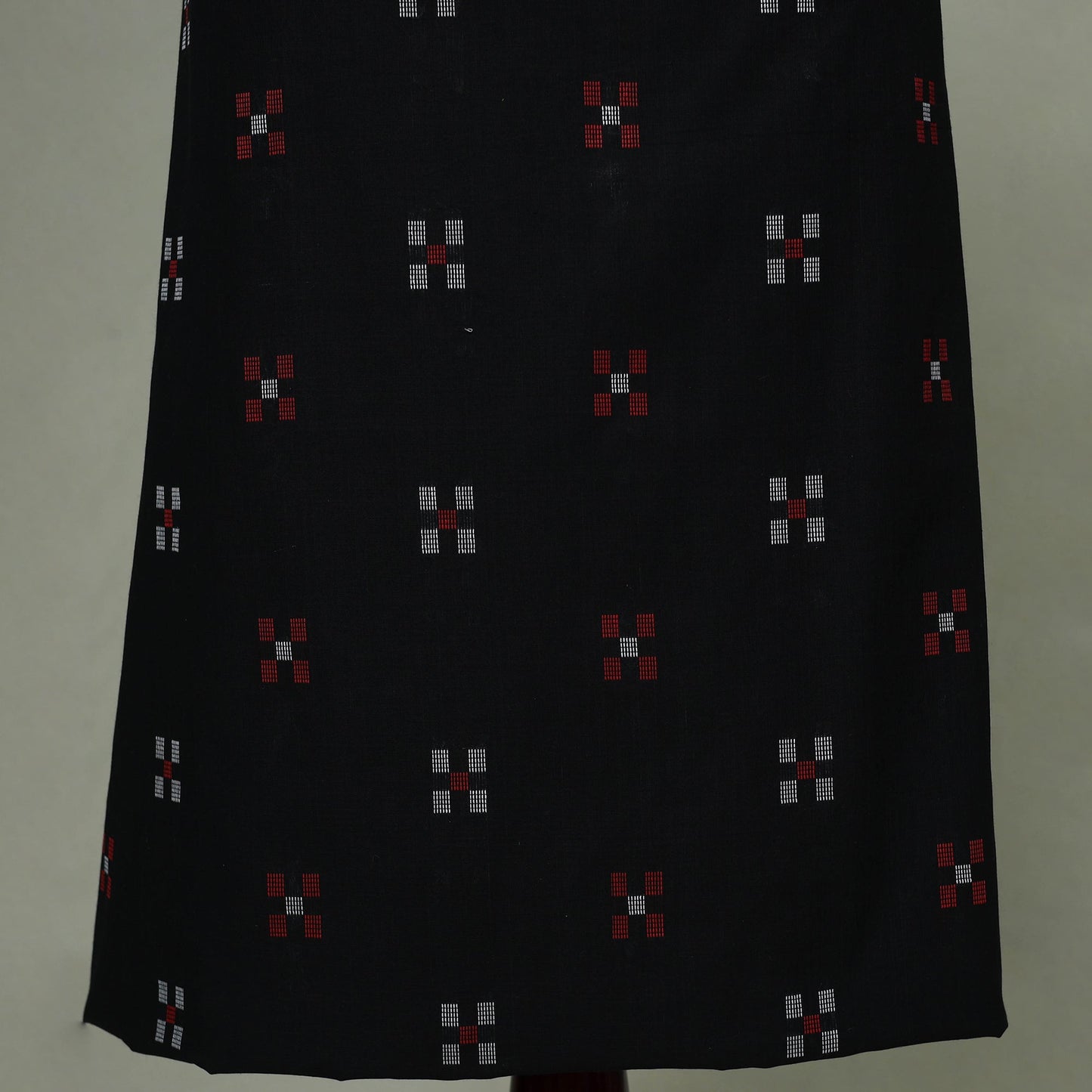 Jacquard weave cotton patchwork unstitched kurta material