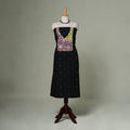 Jacquard weave cotton patchwork unstitched kurta material