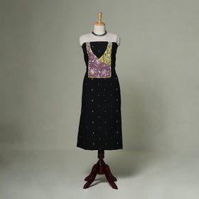 Jacquard weave cotton patchwork unstitched kurta material