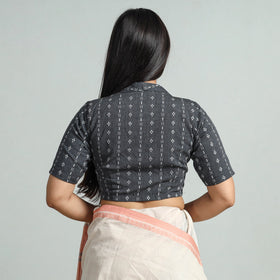 Buy Jacquard Weave Cotton Stitched Blouse 