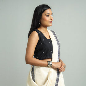 jaquard stitched blouse 