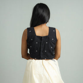 jaquard stitched blouse 